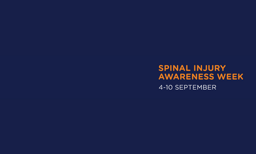 Spinal injury awareness week 4-10 September 2022