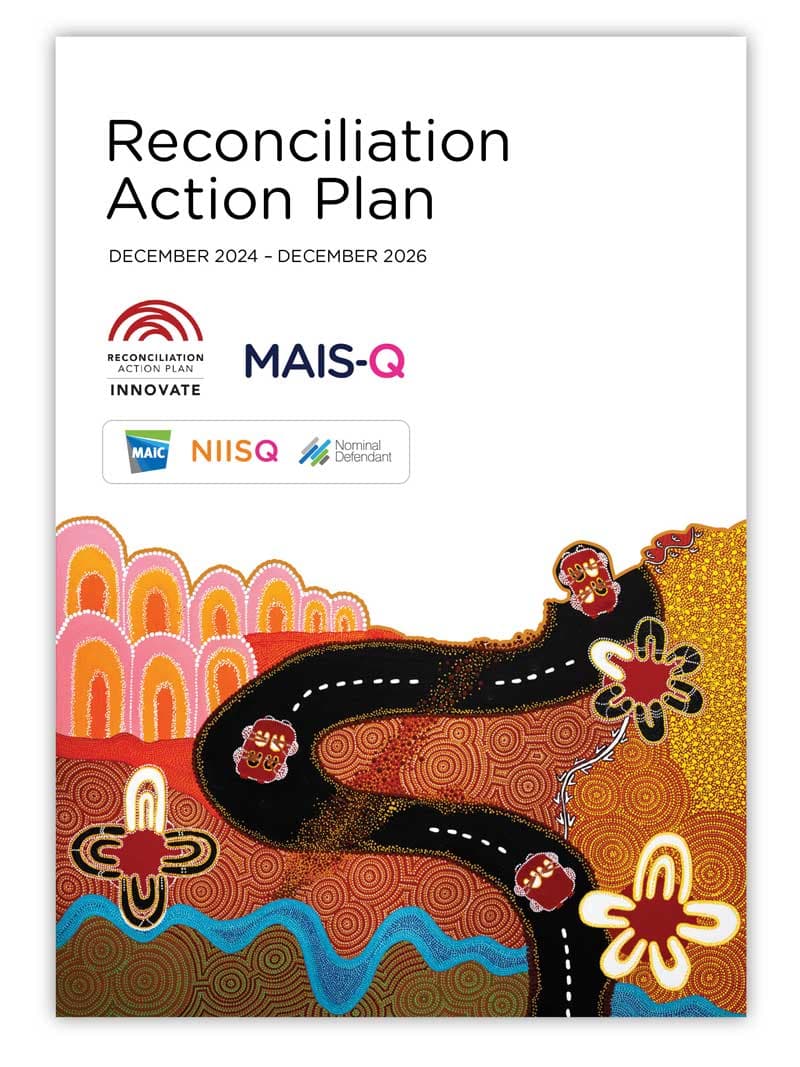 Cover of the MAIS-Q Reconciliation Action Plan 2024-2026.